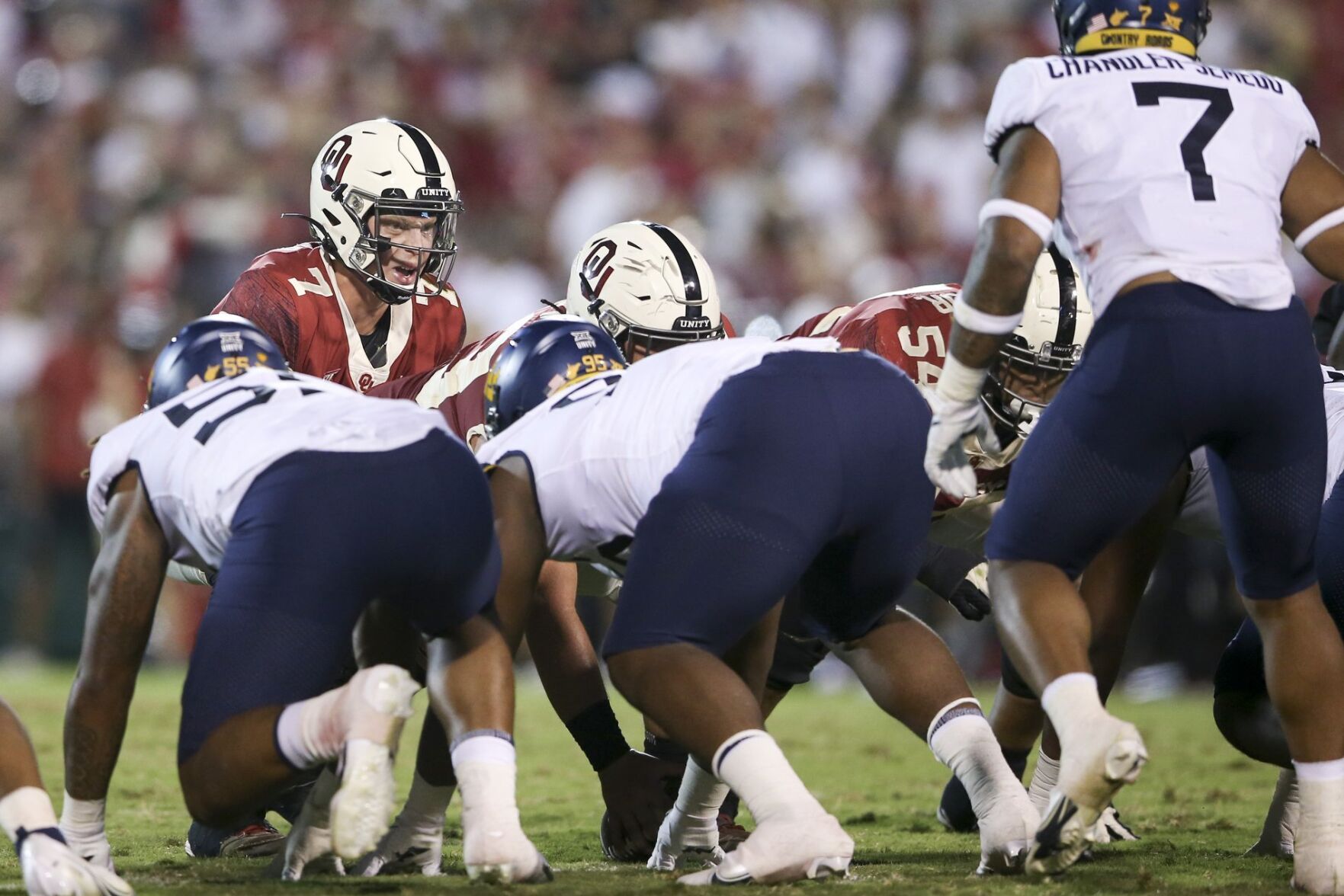 Oklahoma vs West Virginia